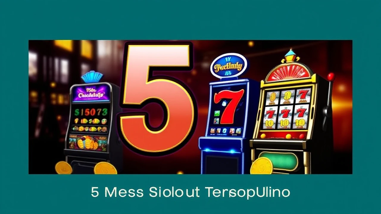 Inilah 5 Mesin Slot Terpopuler di Kasino Tahun Ini