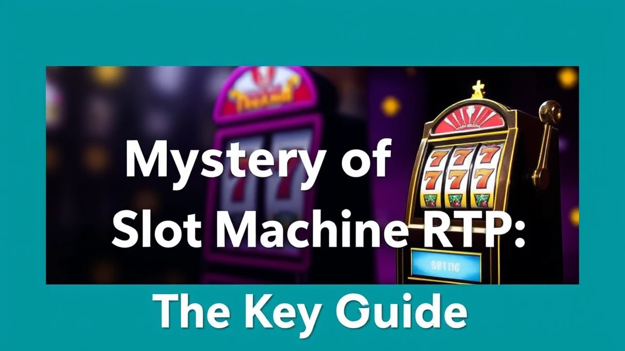 Unraveling the Mystery of Slot Machine RTP: The Key Guide