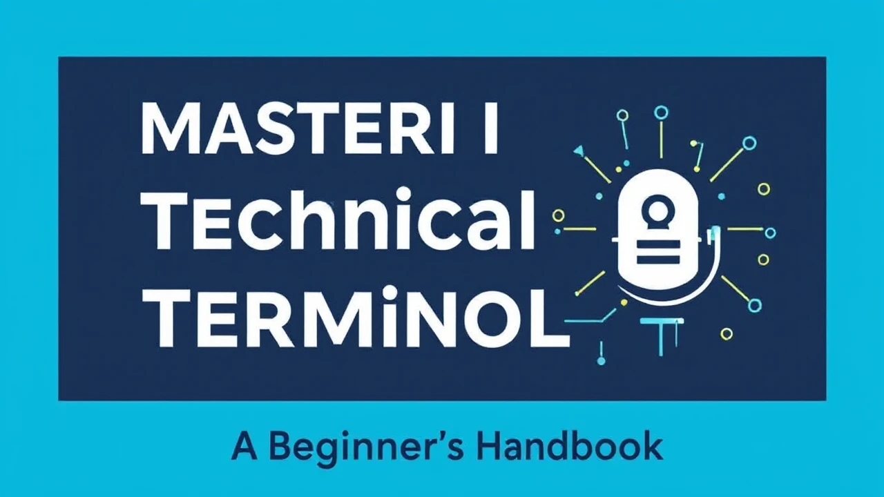 Mastering Technical Terminology: A Beginner's Handbook