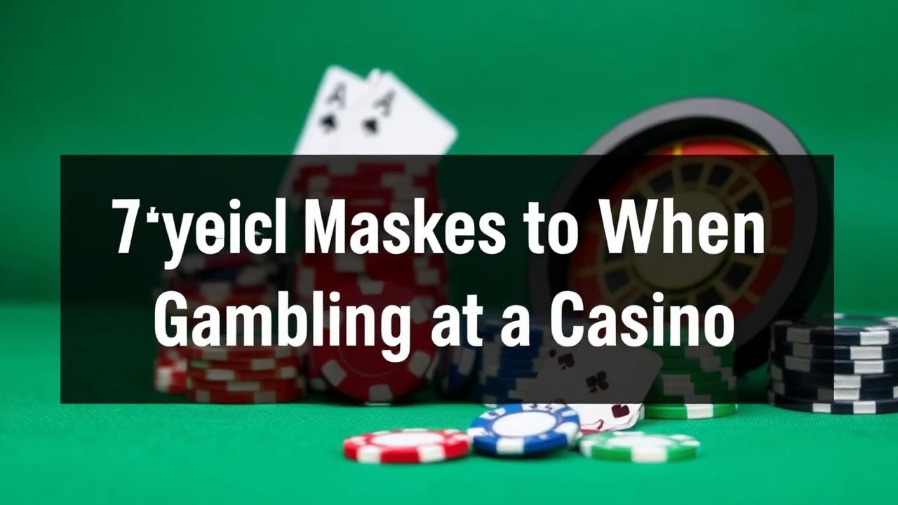 Avoid These 7 Typical Mistakes to Steer Clear of When Gambling at a Casino
