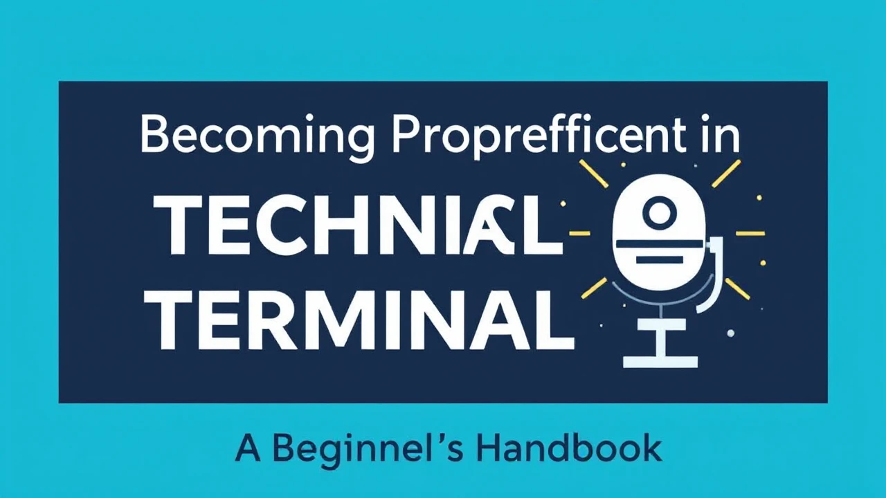 Becoming Proficient in Technical Terminology: A Beginner's Handbook