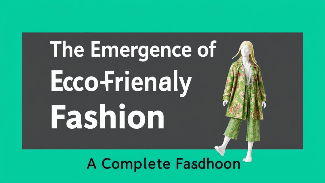 The Emergence of Eco-Friendly Fashion: A Complete Handbook