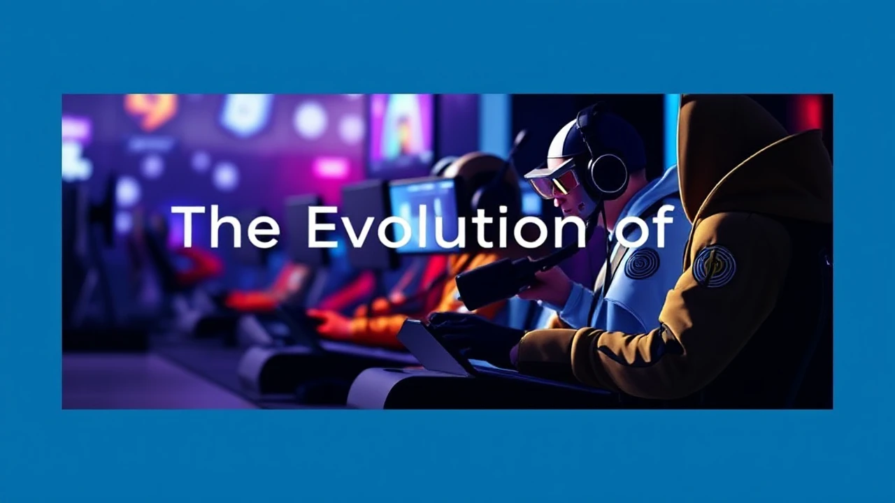 The Evolution of Esports: A Glimpse at Competitive Gaming Culture