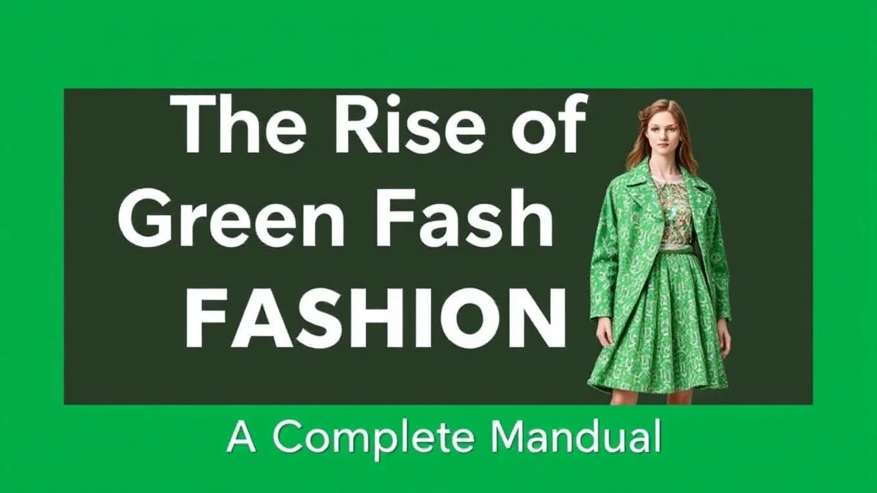 The Rise of Green Fashion: A Complete Manual