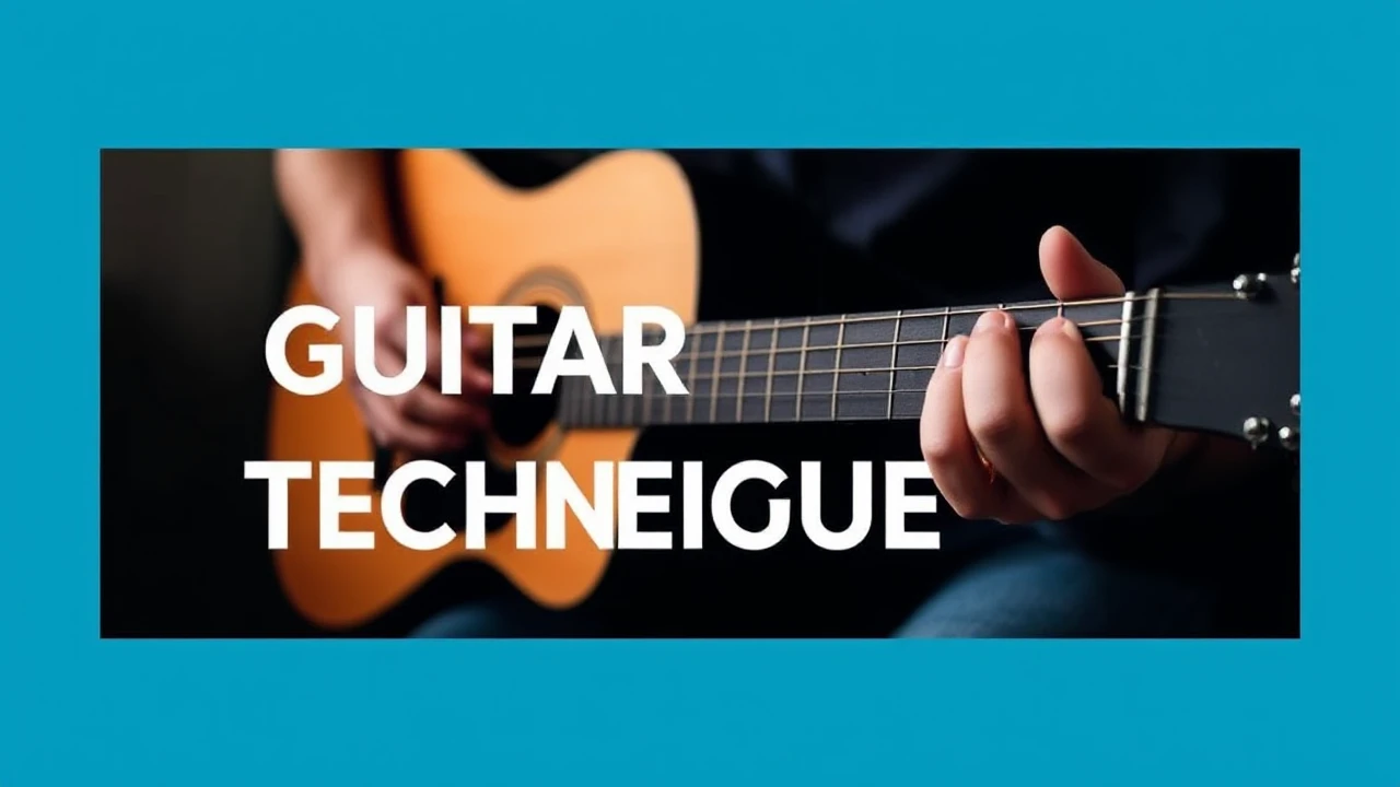 Mastering Guitar Techniques for Aspiring Artists: A Comprehensive Guide