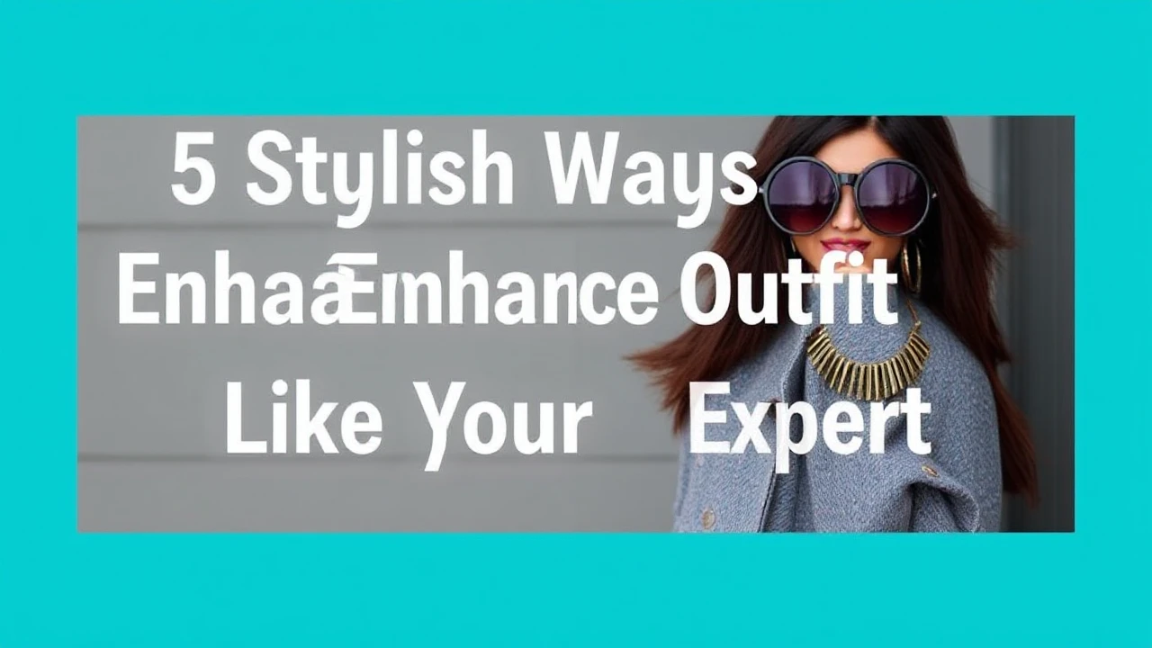 5 Stylish Ways to Enhance Your Outfit Like an Expert