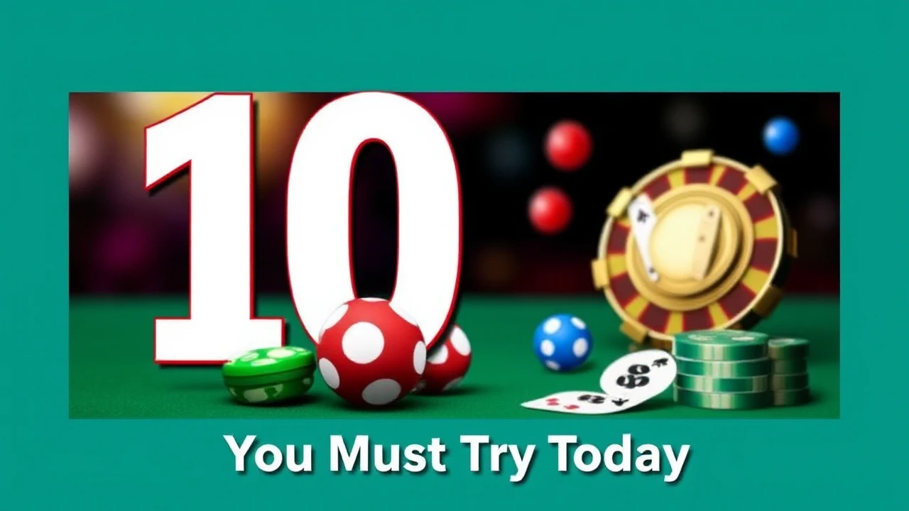Must-Try 10 Online Casino Gambling Games You Must Try Today