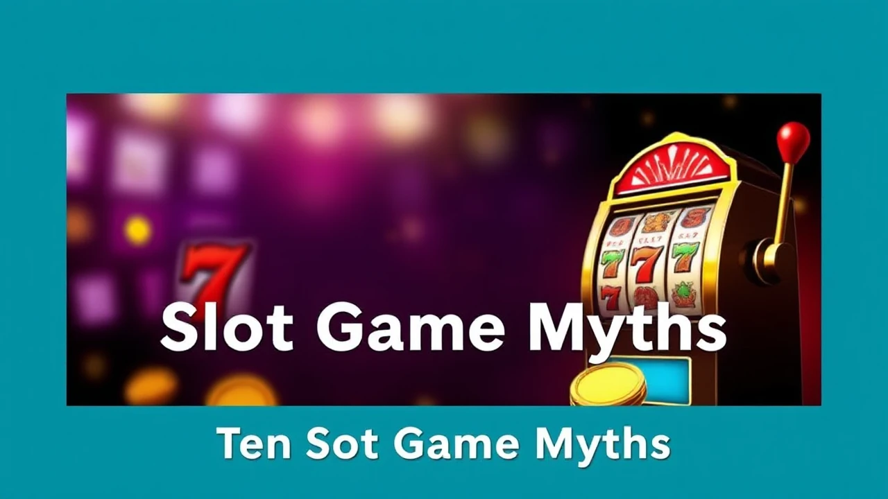 Exposing Ten Slot Game Myths: Distinguishing Reality from Mythology