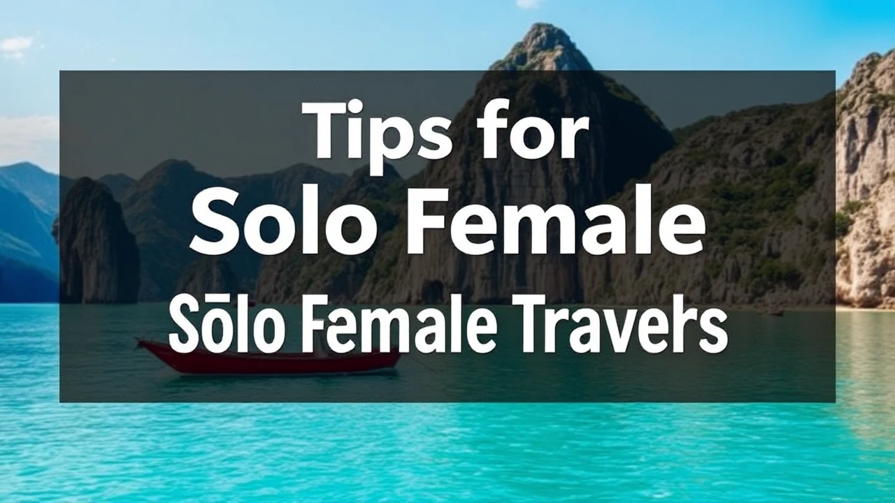 Best Tips for Solo Female Travelers: Staying Safe and Feeling Empowered