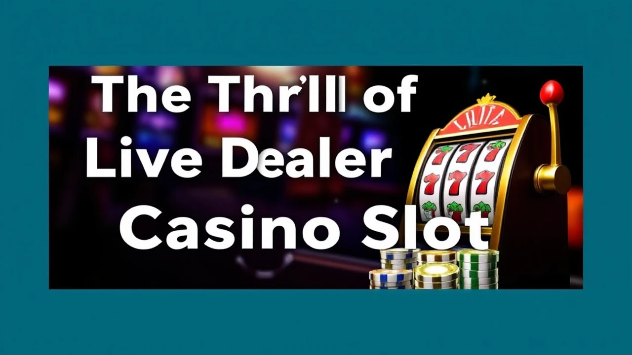The Thrill of Live Dealer Casino Slots