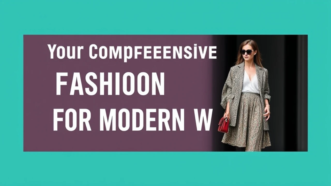 Your Comprehensive Handbook to Fashion Trends for the Modern Woman