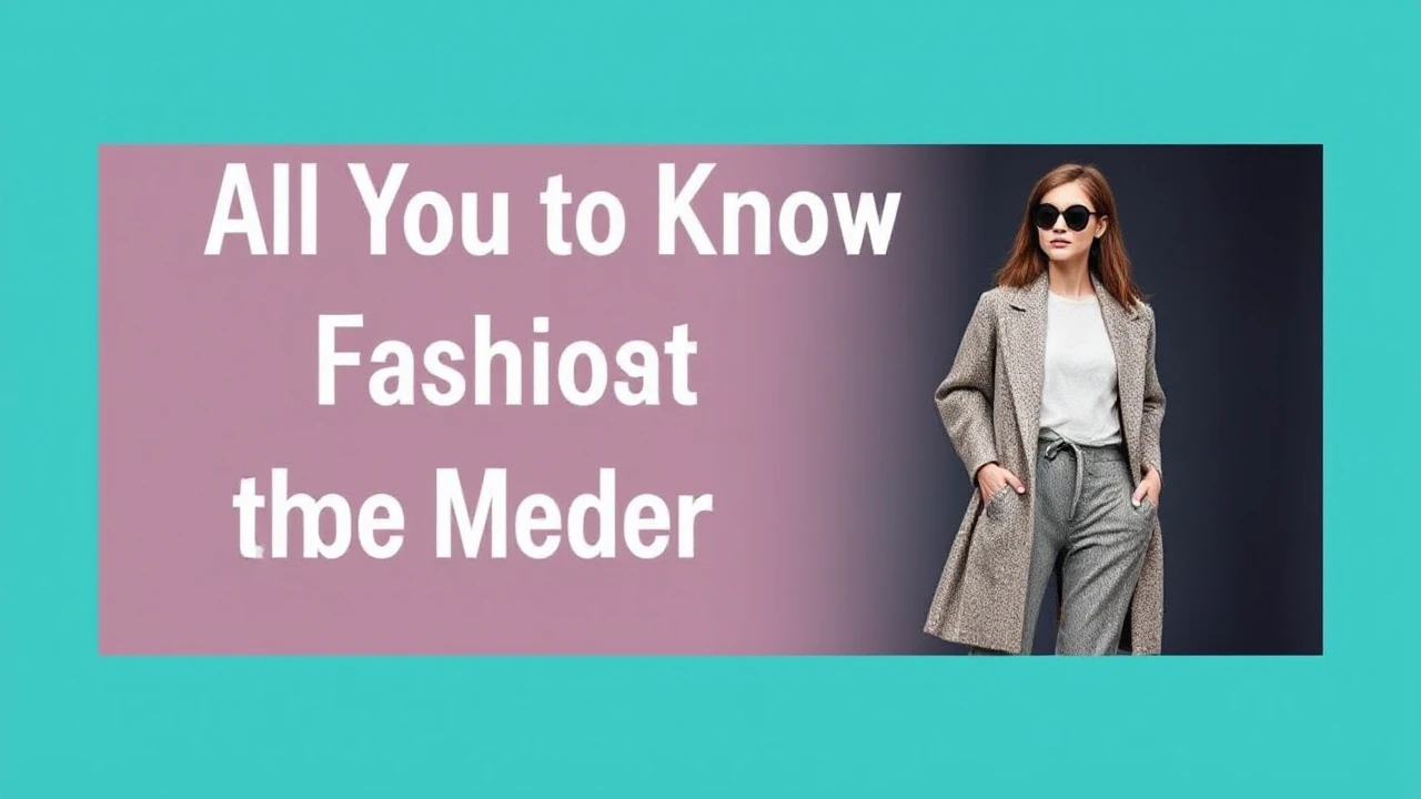 All You Need to Know to Latest Fashion for the Modern Woman