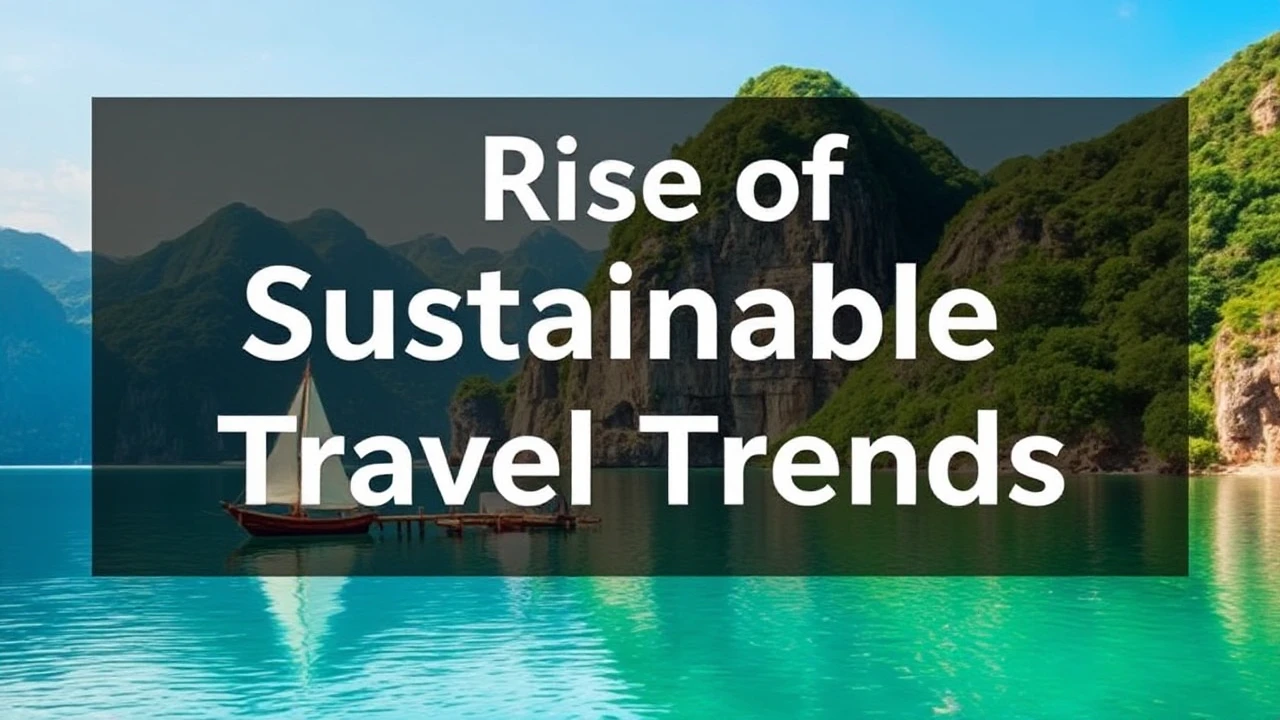 The Rise of Sustainable Travel Trends