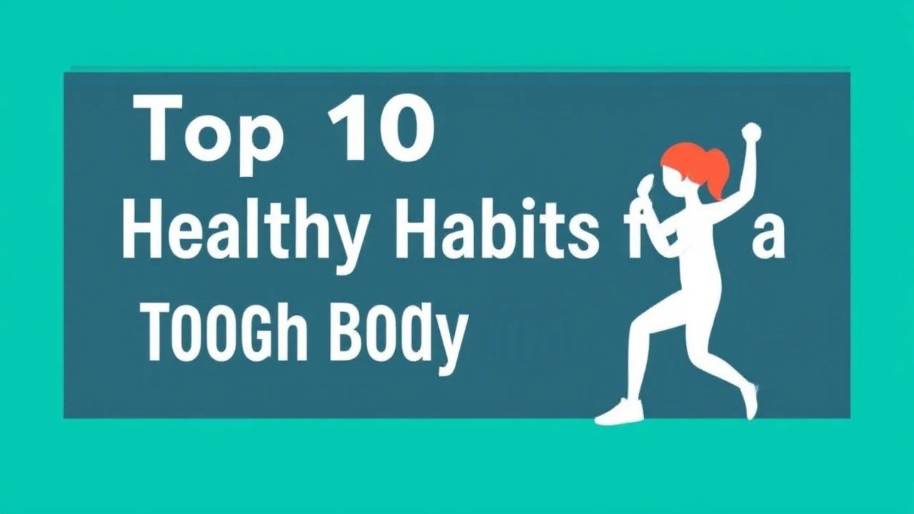 Top 10 Healthy Habits for a Tough Body and Mind