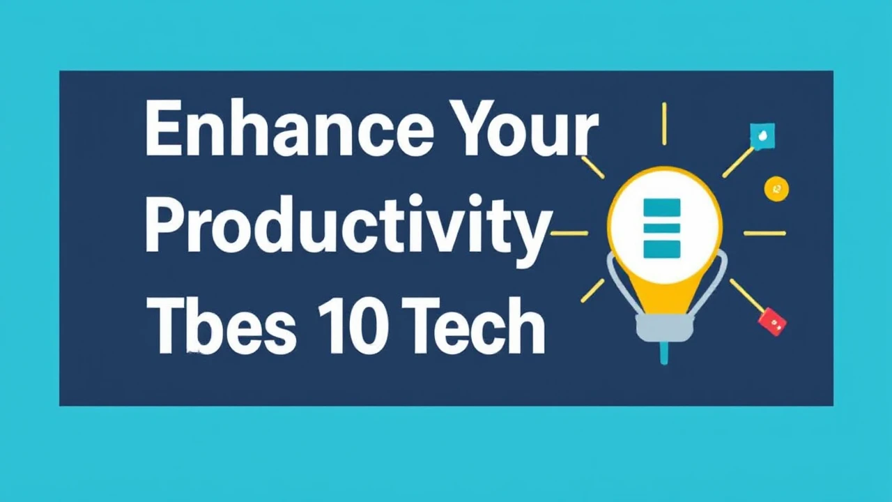 Enhance Your Productivity with These 10 Tech Hacks