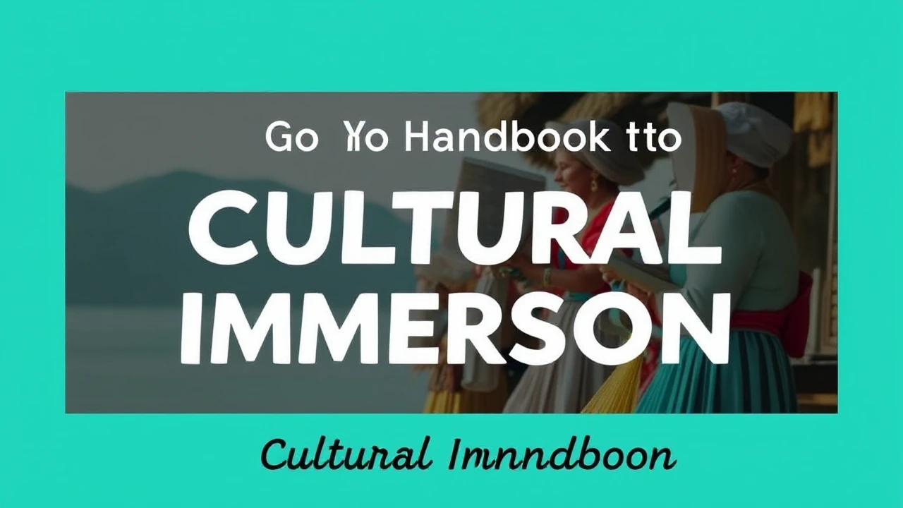 Your Go-To Handbook to Cultural Immersion: Embracing Local Traditions While Traveling