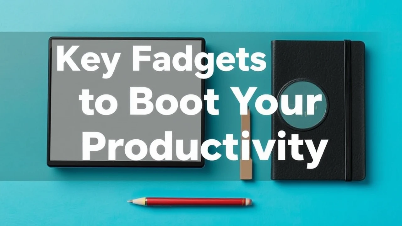 Key Gadgets to Boost Your Productivity