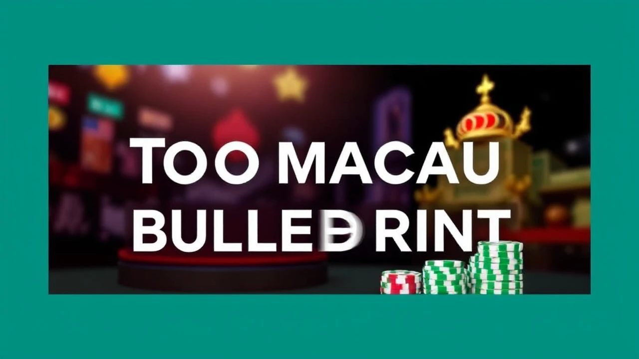 Toto Macau Success Blueprint: From Novice to Pro