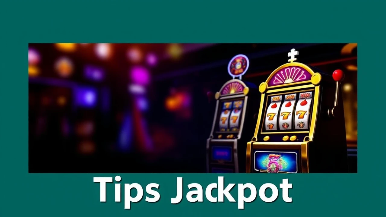 Tips Jackpot: Strategi Ampuh Meraih Mesin Slot di Tempat Judi