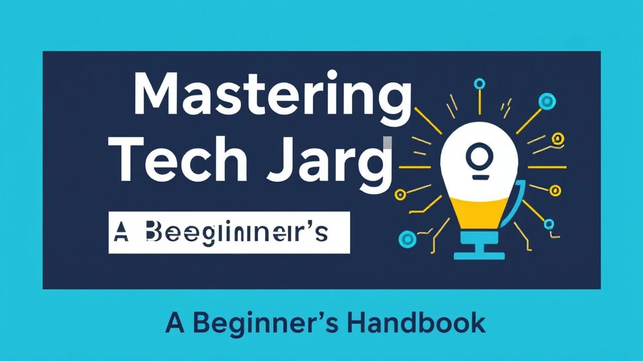 Mastering Tech Jargon: A Beginner's Handbook