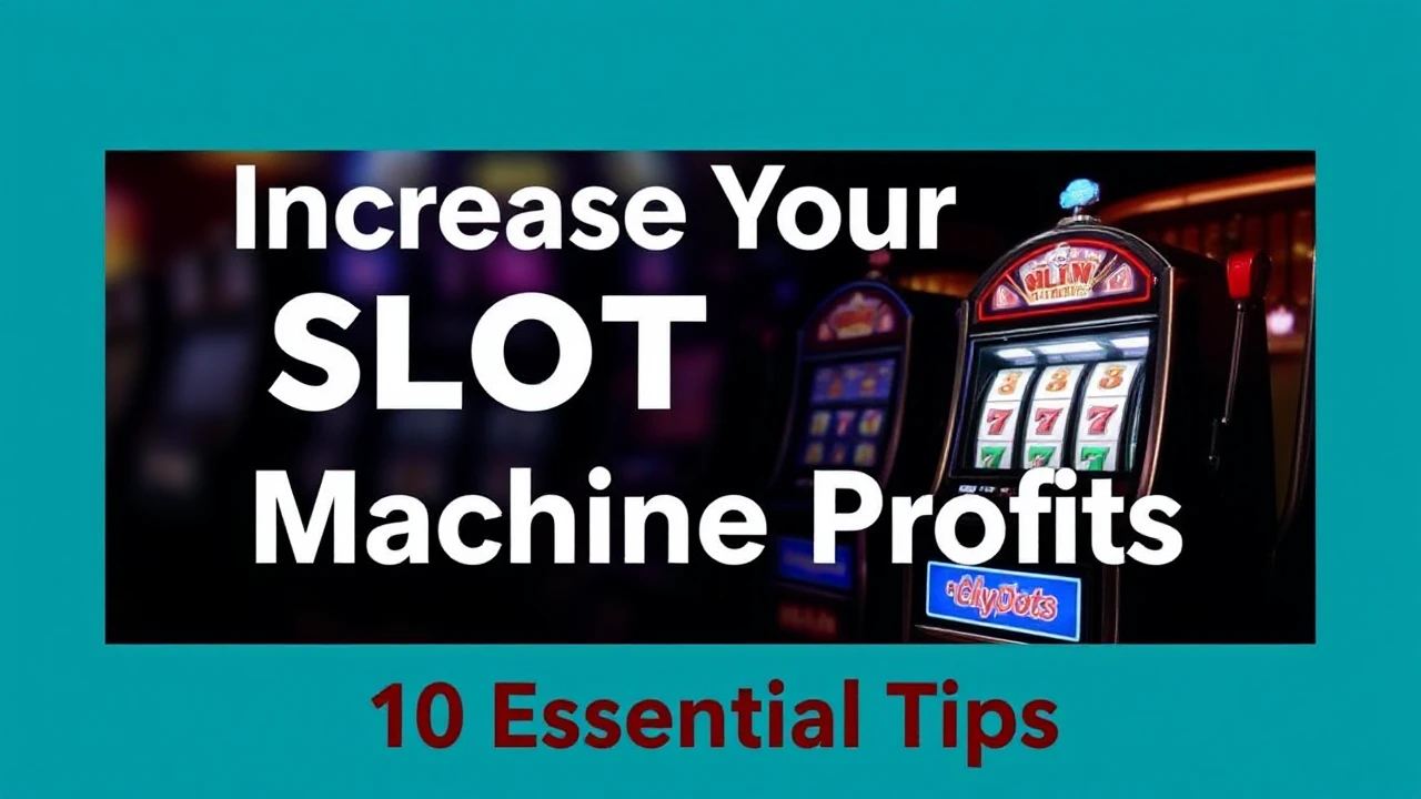 Increase Your Slot Machine Profits: 10 Essential Tips