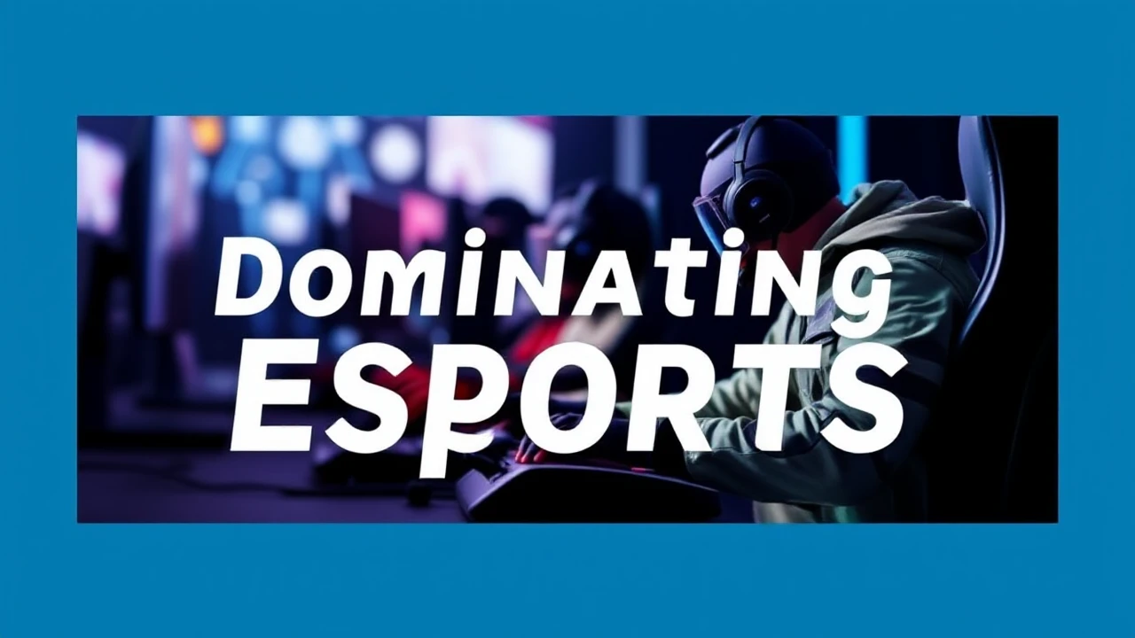 Dominating Esports: A Beginner's Introduction to Competitive Gaming