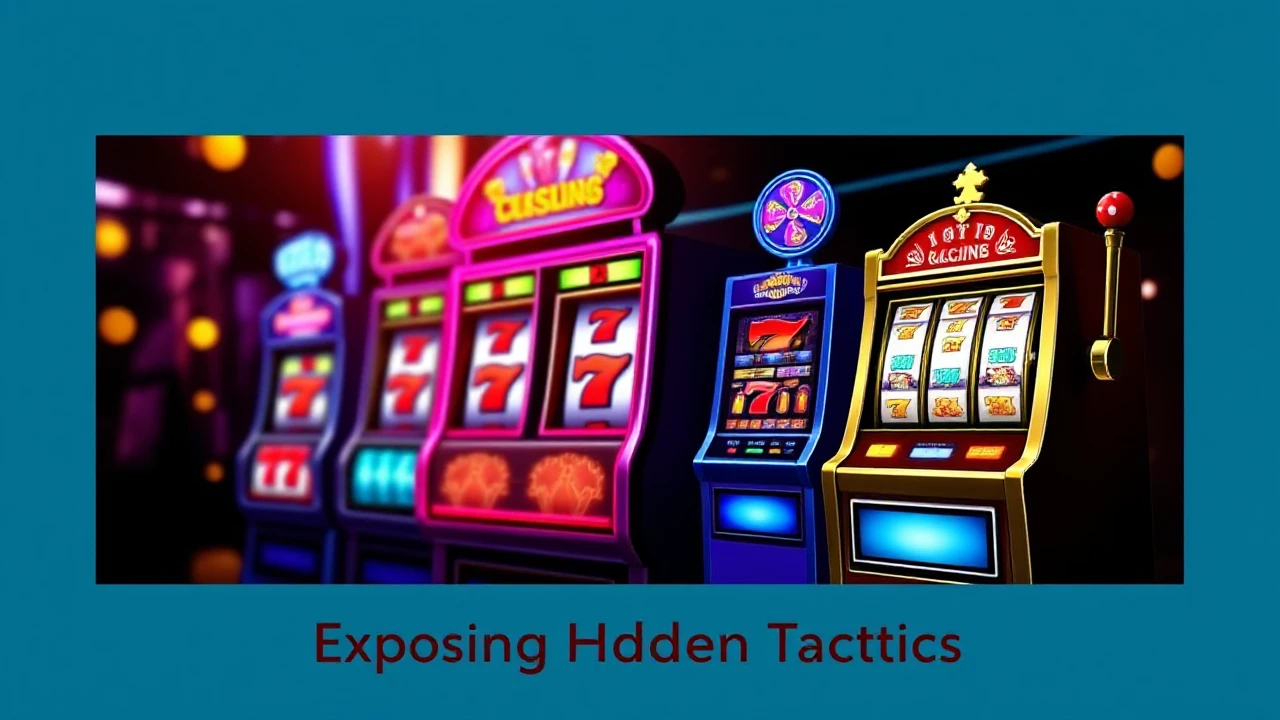 Exposing Hidden Tactics: Gaming House Slot Machine Approaches