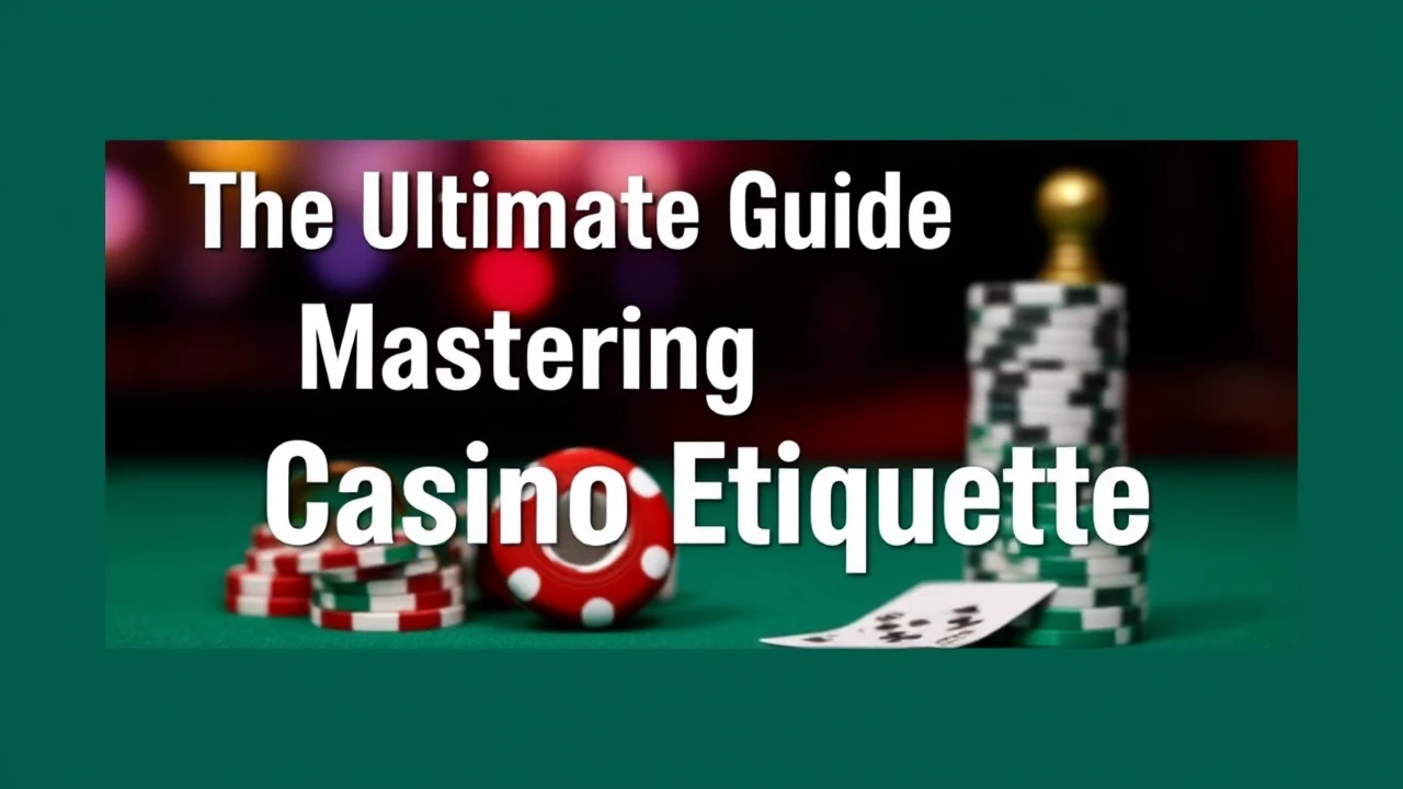 The Ultimate Guide to Mastering Casino Etiquette