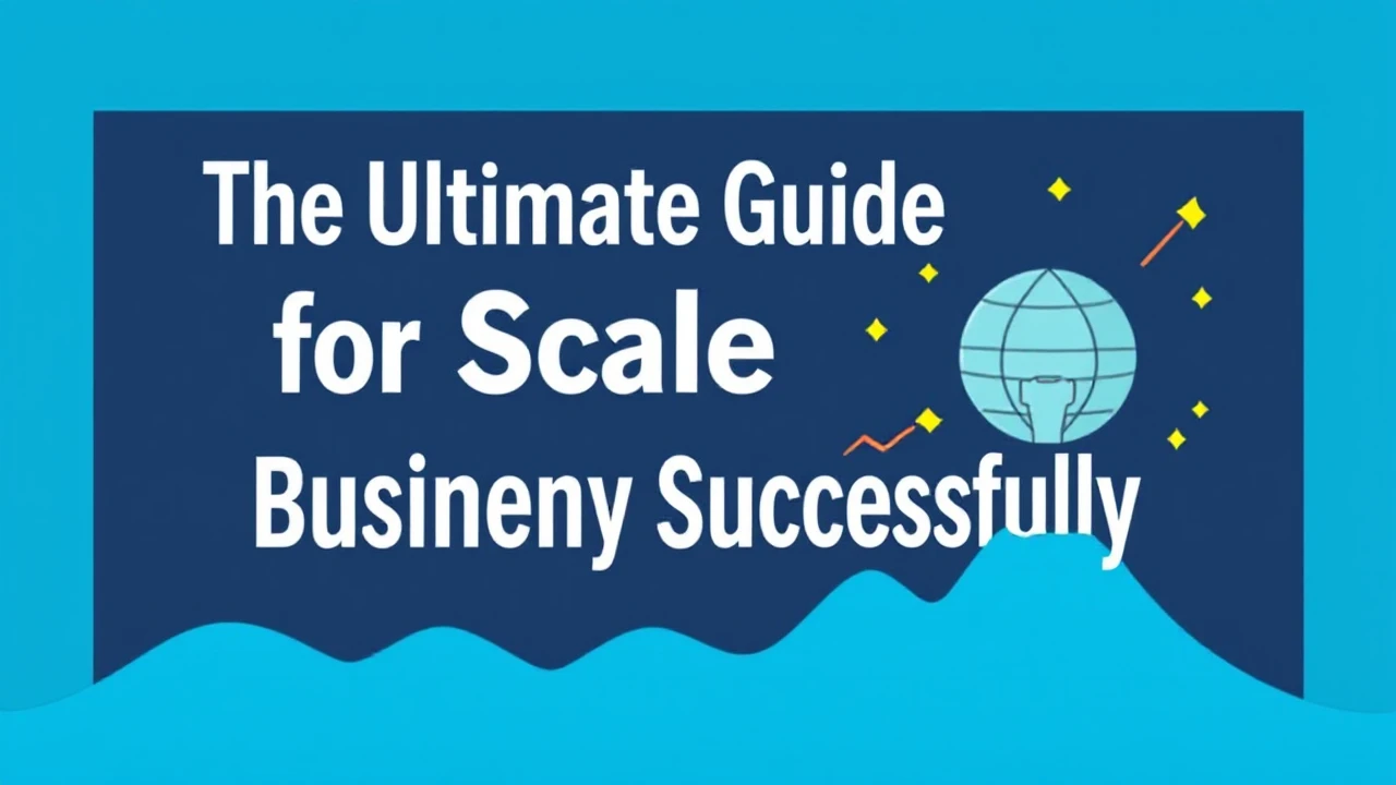 The Ultimate Guide for Scaling Your Company Successfully
