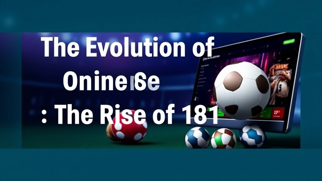 The Evolution of Online Betting: The Rise of 181Bet