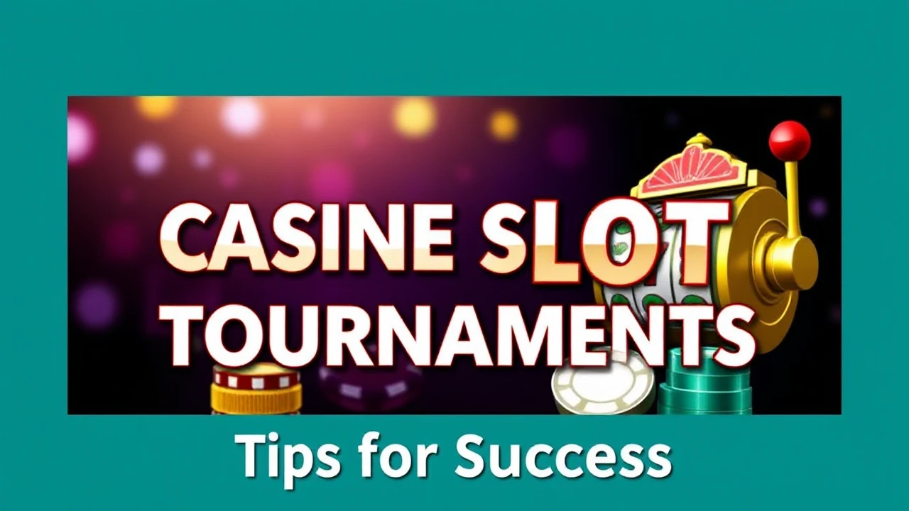 Casino Slot Tournaments: Tips for Success
