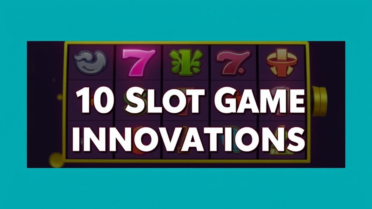Transforming the Industry: 10 Slot Game Innovations