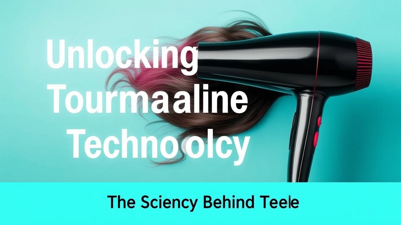 Unlocking the Power of Tourmaline Technology in Your Hair Dryer