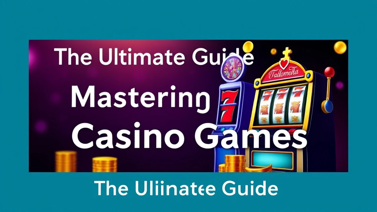The Ultimate Guide to Mastering Casino Games