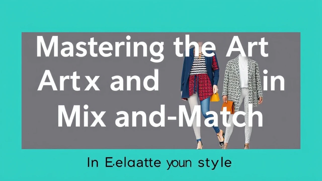 Mastering the Art of Mix and Match in Fashion: A Guide to Elevate Your Style