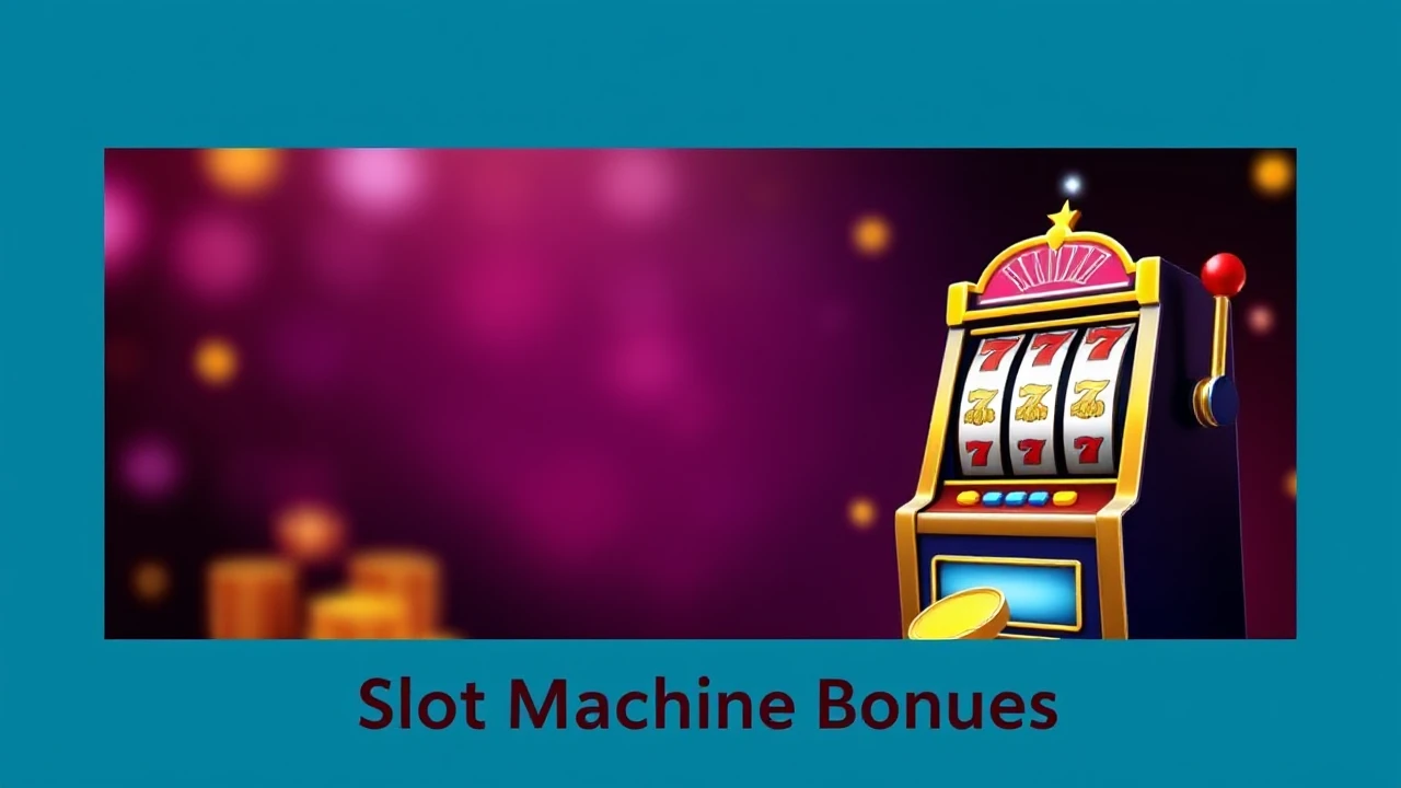 Unlocking  Art of Slot Machine Bonuses