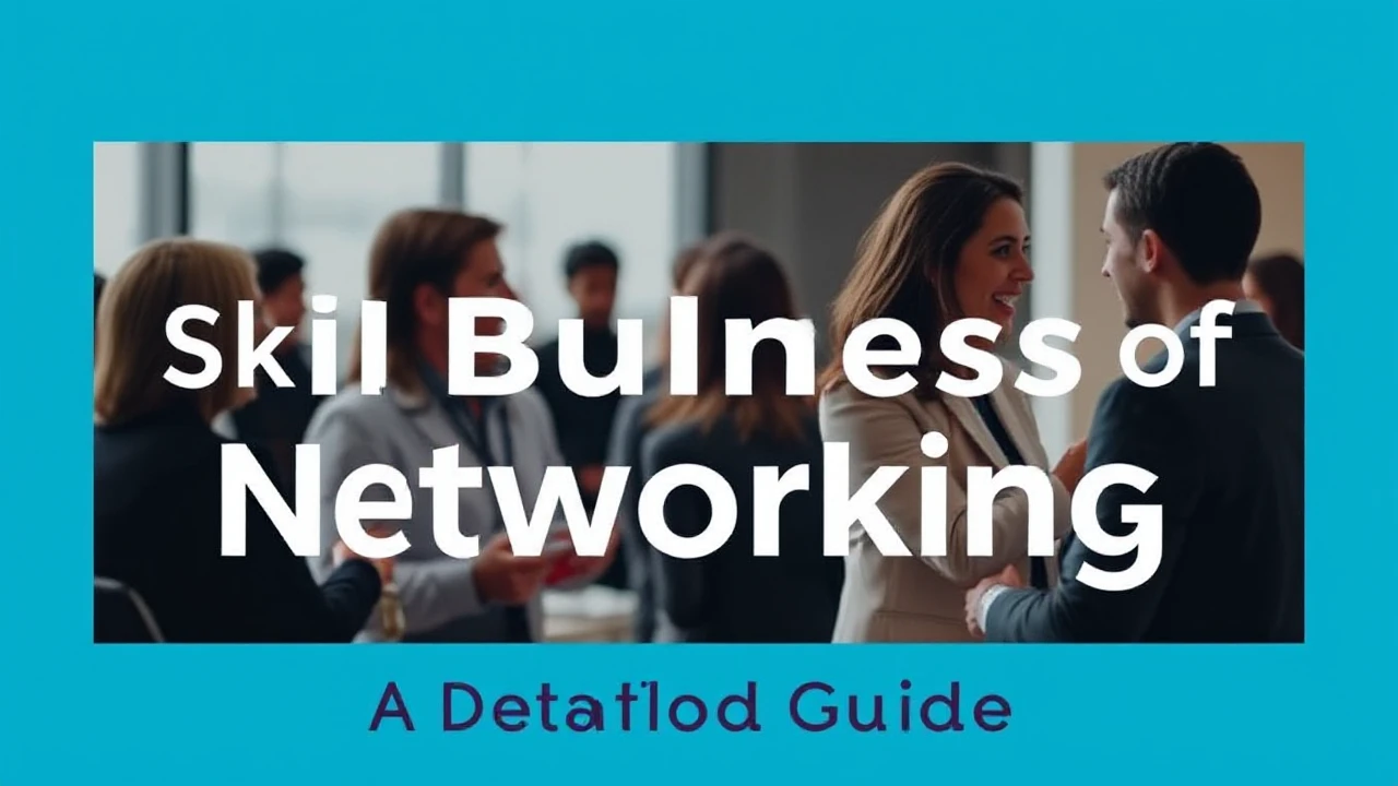Mastering the Skill of Business Networking: A Detailed Guide