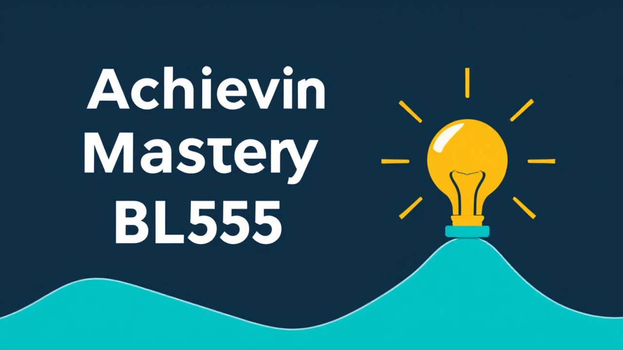 Achieving Mastery in BL555: Key Strategies to Become a Top Performer