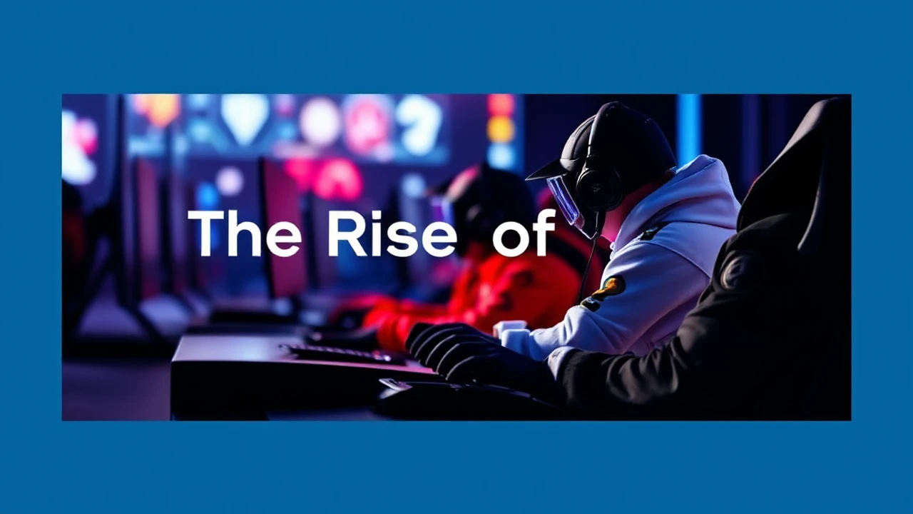 The Rise of E-Sports: Glimpsing into the Upcoming Age of Competitive Gaming