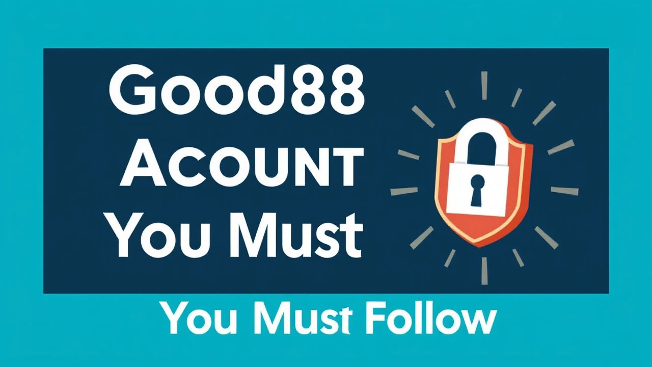 Good88 Account Security Tips You Must Follow
