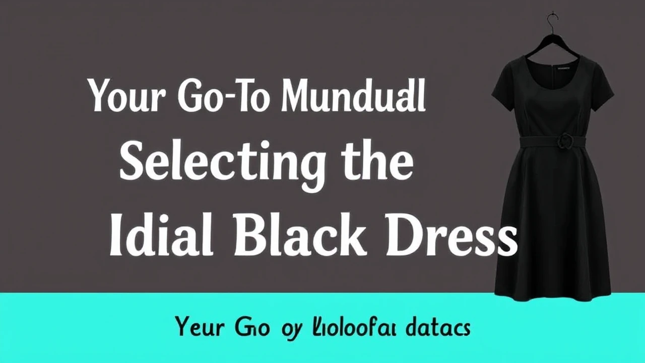 Your Go-To Manual of Selecting the Ideal Little Black Dress