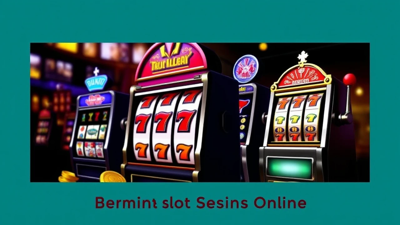 Tutorial Komprehensif Bermain Slot Machine Casino Online