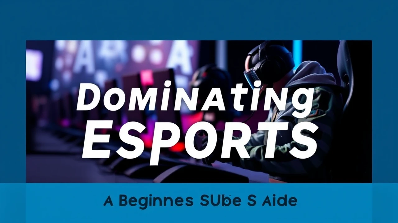 Dominating Esports: A Beginner's Guide to Ruling the Game