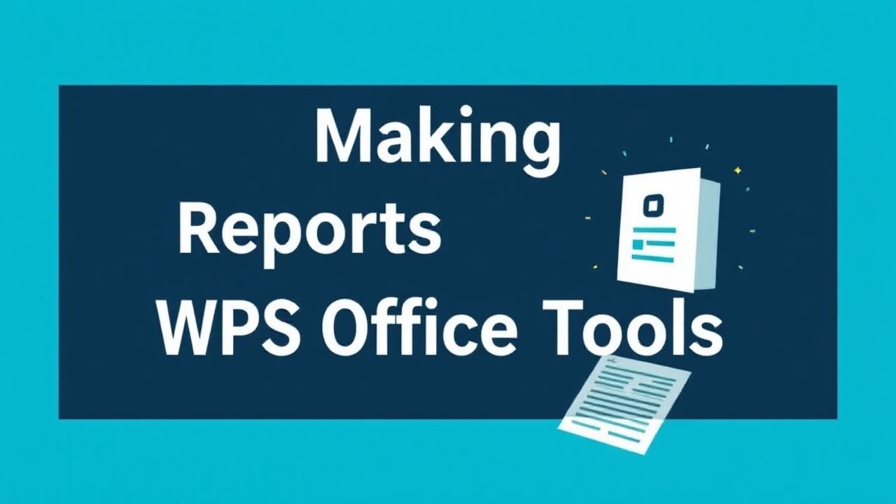 Making Captivating Reports through WPS Office Tools