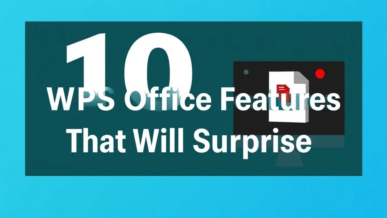 10 WPS Office Features That Will Surprise You