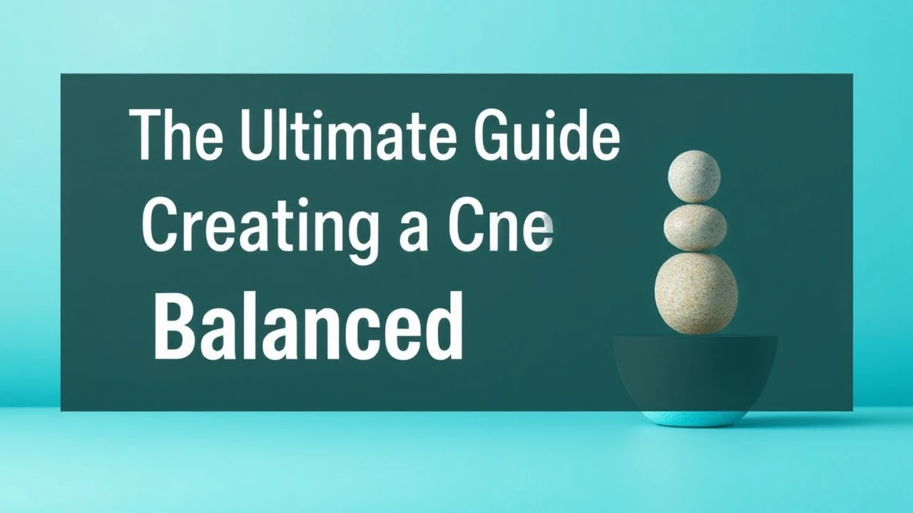 The Ultimate Guide to Creating a Balanced Lifestyle