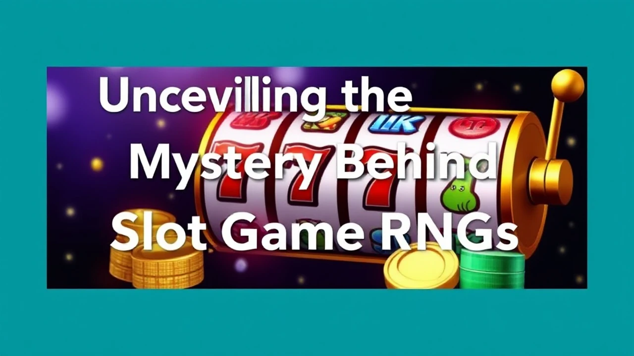 Unveiling the Mystery Behind Slot Game RNGs
