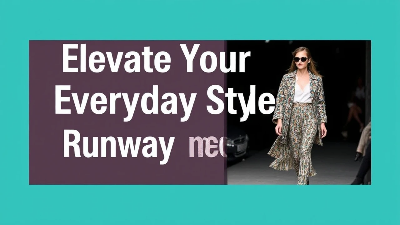 Elevate Your Everyday Style with Runway Inspiration