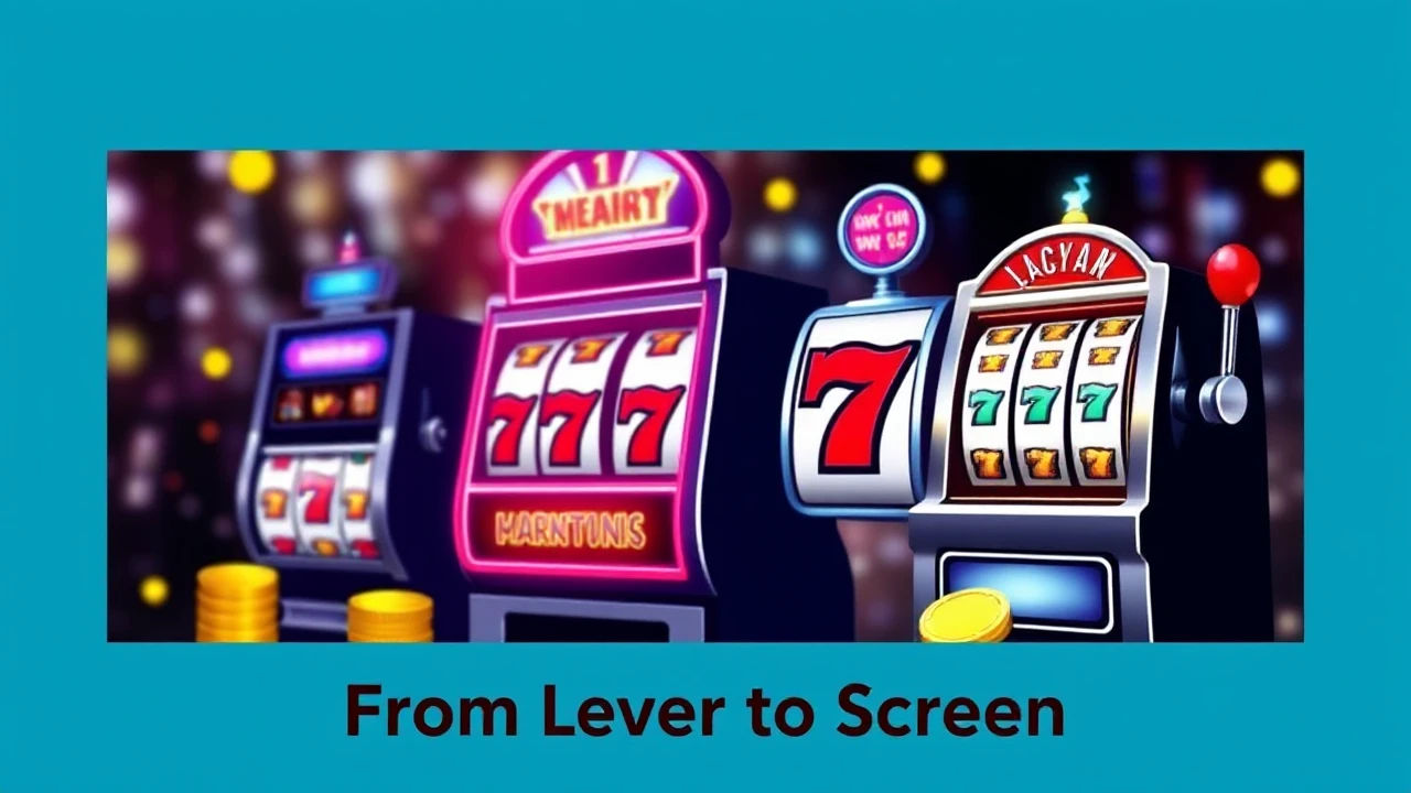 Unveiling the Evolution of Online Slot Technology: From Lever to Screen