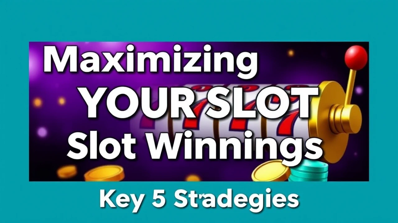 Maximizing Your Slot Winnings: Key 5 Strategies